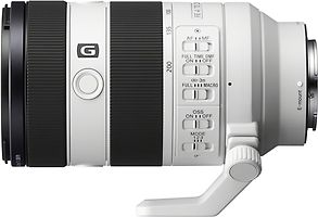 Sony FE 70-200 mm F4.0 G OSS Ⅱ 72 mm Objectif (adapté à Sony E-mount) blanc