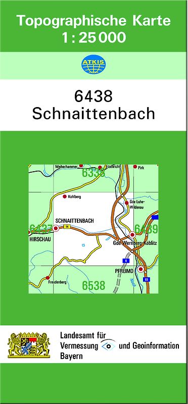 TK25 6438 Schnaittenbach