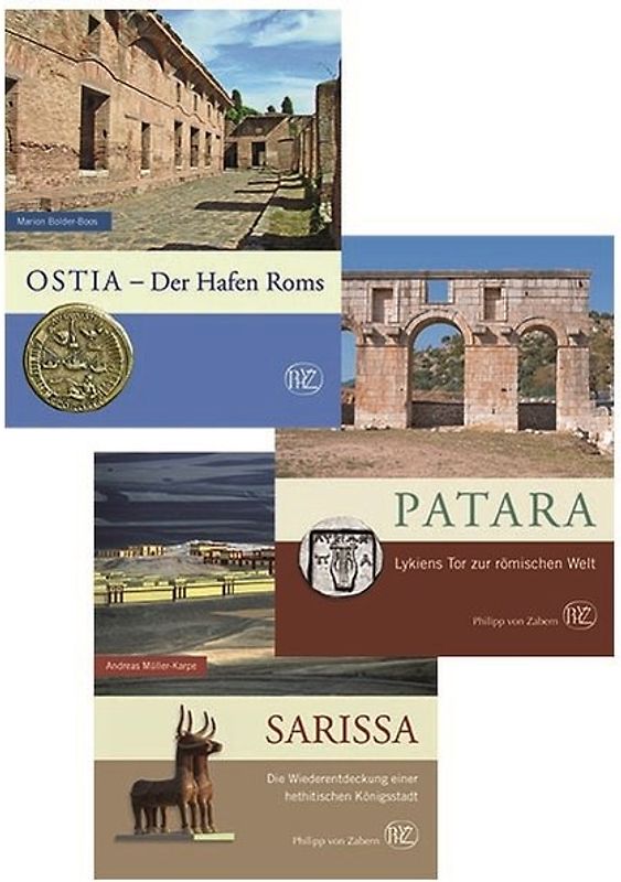 Paket Zaberns Bildbände der Archäologie