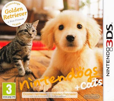 Nintendogs + Cats: Golden Retriever & New Friends [EU Import] Nintendo 3DS