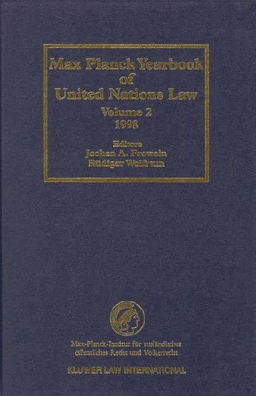Yearbook of United Nations Law 1998