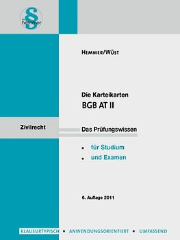Karteikarten BGB AT II