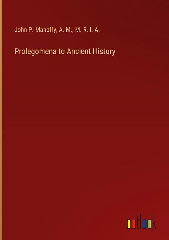 Prolegomena to Ancient History