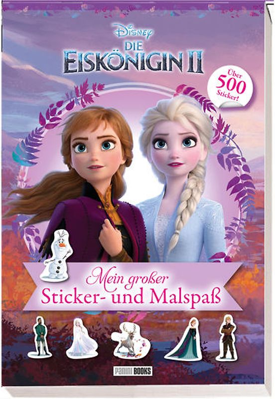 Disney Die Eiskönigin 2: Mein großer Sticker- und Malspaß