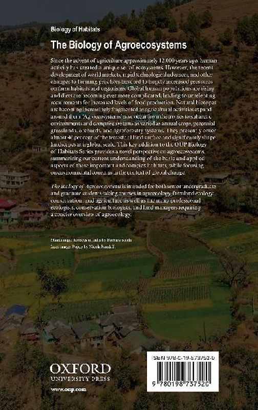 Biology of Agroecosystems