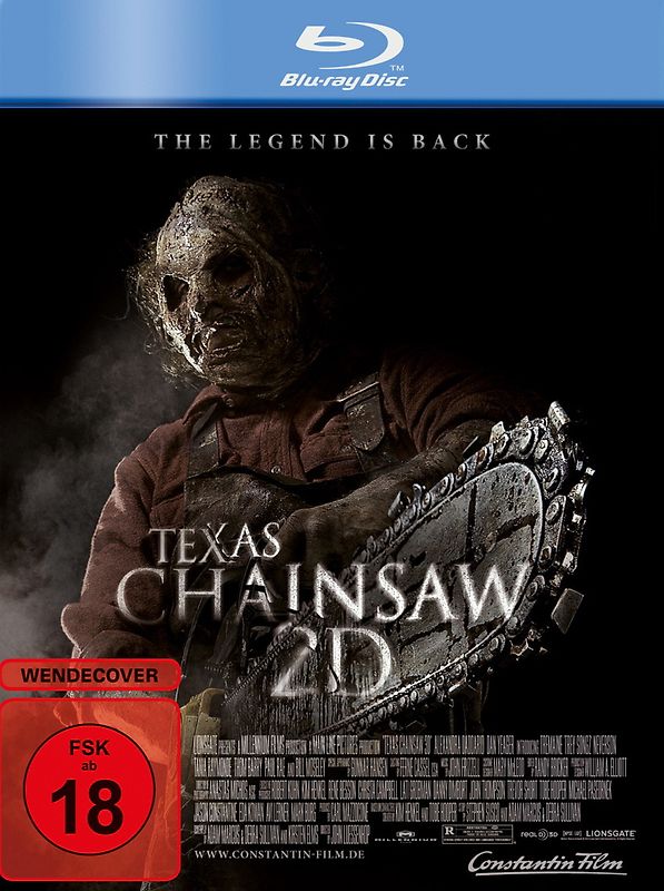 Texas Chainsaw Blu-ray Disc