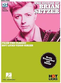 The Guitar of Brian Setzer Book/Online Media