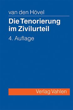Die Tenorierung im Zivilurteil