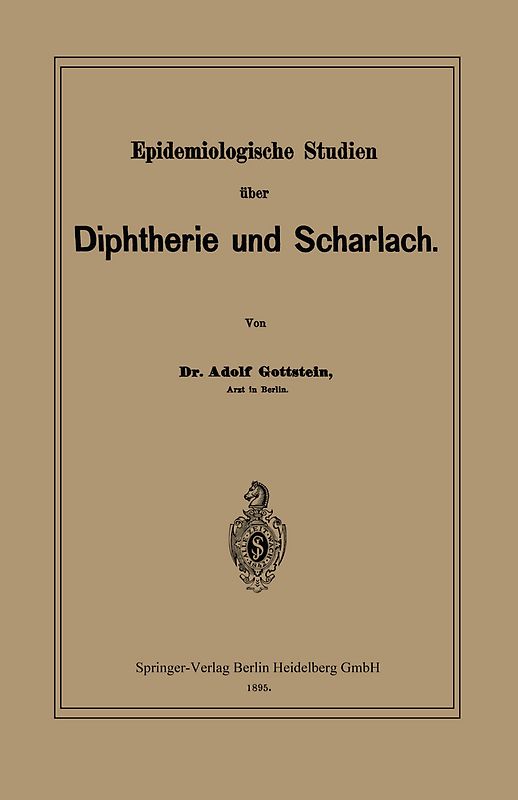 Epidemiologische Studien über Diphtherie und Scharlach
