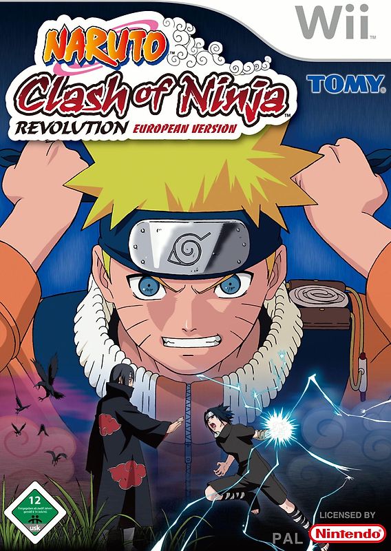 Naruto Clash of Ninja Revolution 1 Nintendo Wii