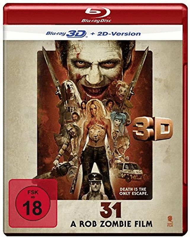 31 - A Rob Zombie Film 3D 3D Blu-ray Disc