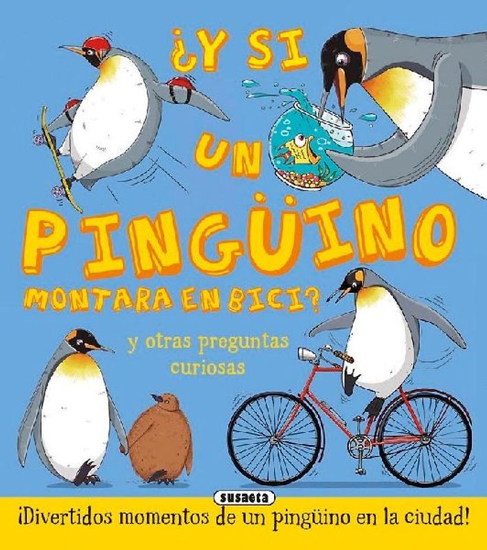 ¿Y si un pingüino montara en bici?