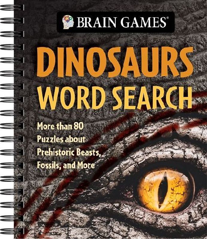 Brain Games - Dinosaurs Word Search (Plus Facts)