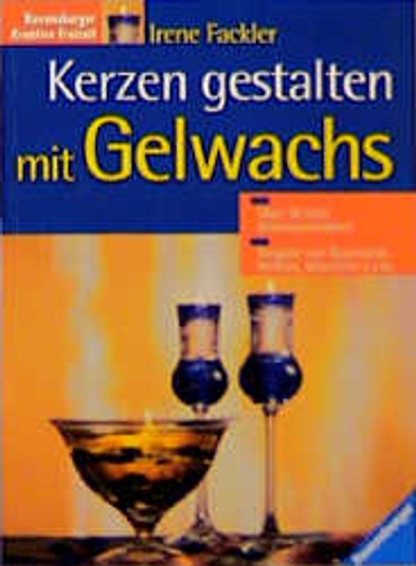 Kerzen gestalten mit Gelwachs