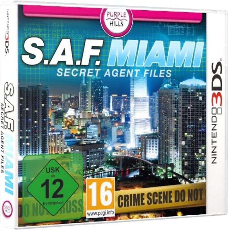 Secret Agent Files: Miami Nintendo 3DS