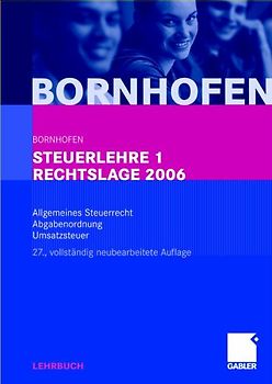 Steuerlehre 1 Rechtslage 2006