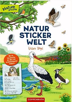 Natur-Stickerwelt - Unsere Vögel