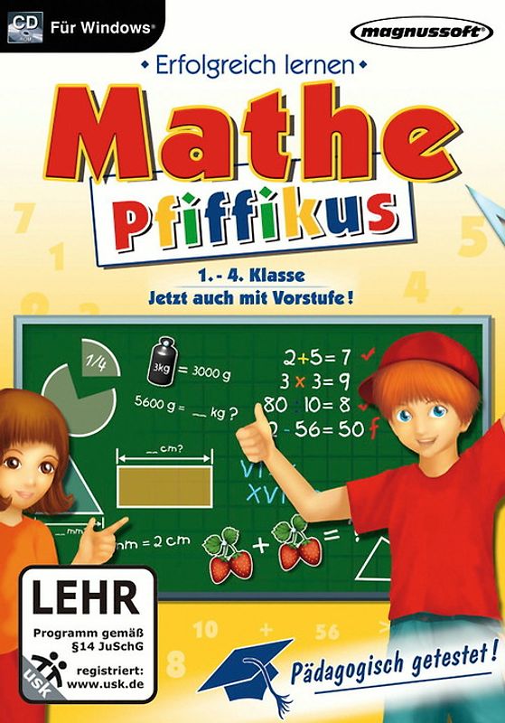 Mathe Pfiffikus PC Spiele