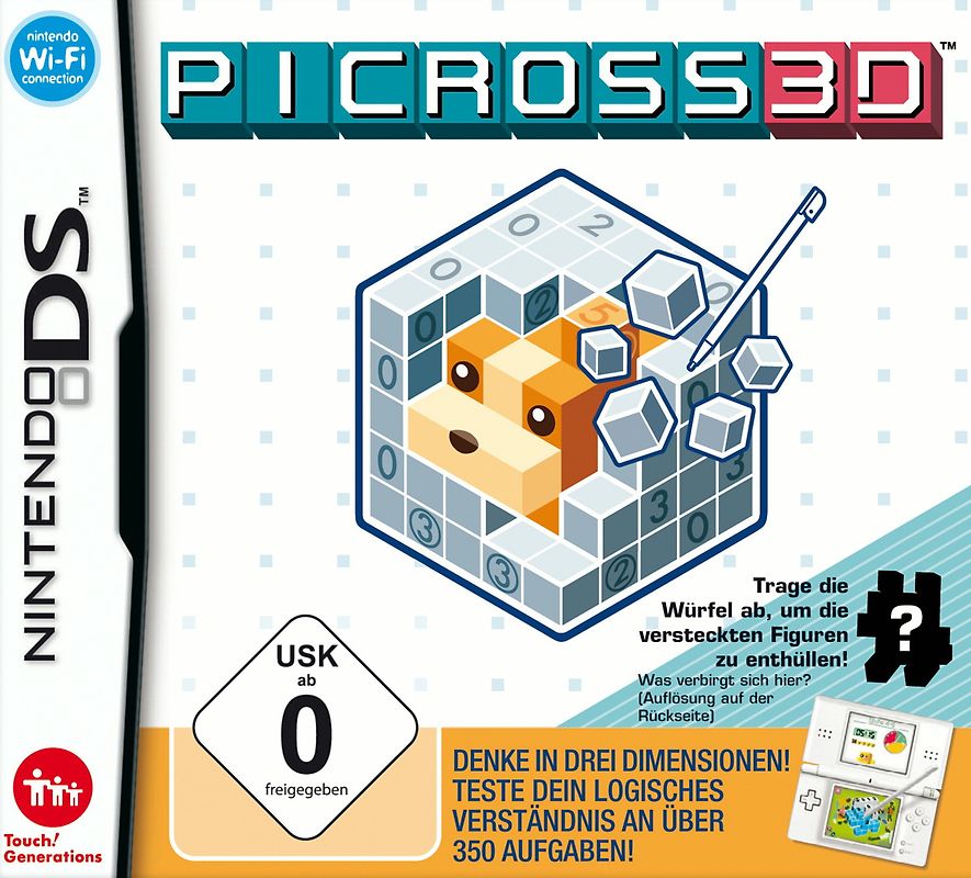 Picross 3D Nintendo DS