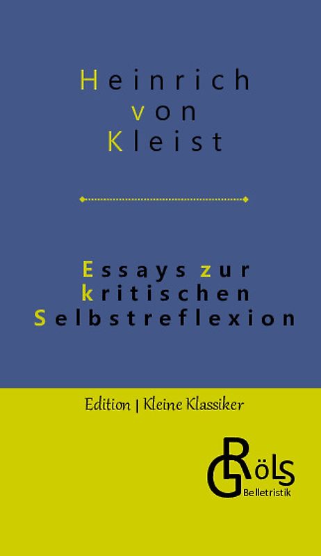 Essays zur Selbstreflexion