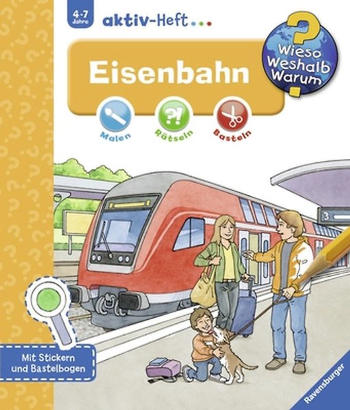 Wieso? Weshalb? Warum? aktiv-Heft - Eisenbahn
