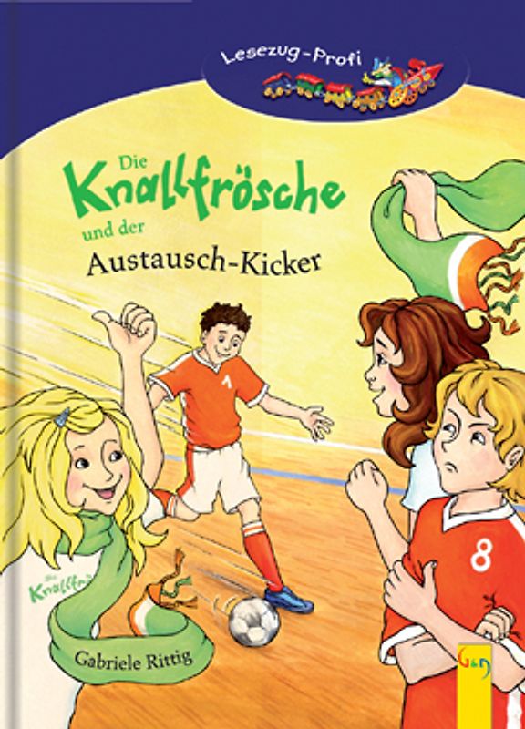 LESEZUG/Profi: Die Knallfrösche und der Austausch-Kicker