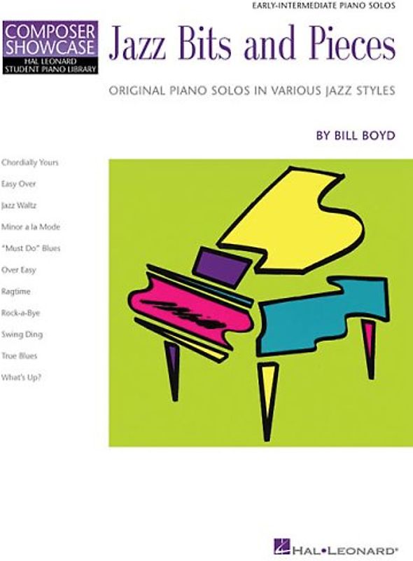Composer Showcase Bill Boyd Jazz Bits And Pieces Pf: Upper Elementary Level