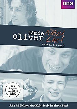 Jamie Oliver - The Naked Chef, Staffel 1-3 [5 Discs] DVD