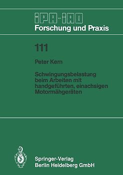 Schwingungsbelastung beim Arbeiten mit handgeführten, einachsigen Motormähgeräten
