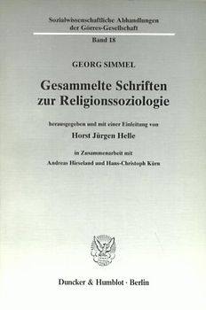Gesammelte Schriften zur Religionssoziologie.