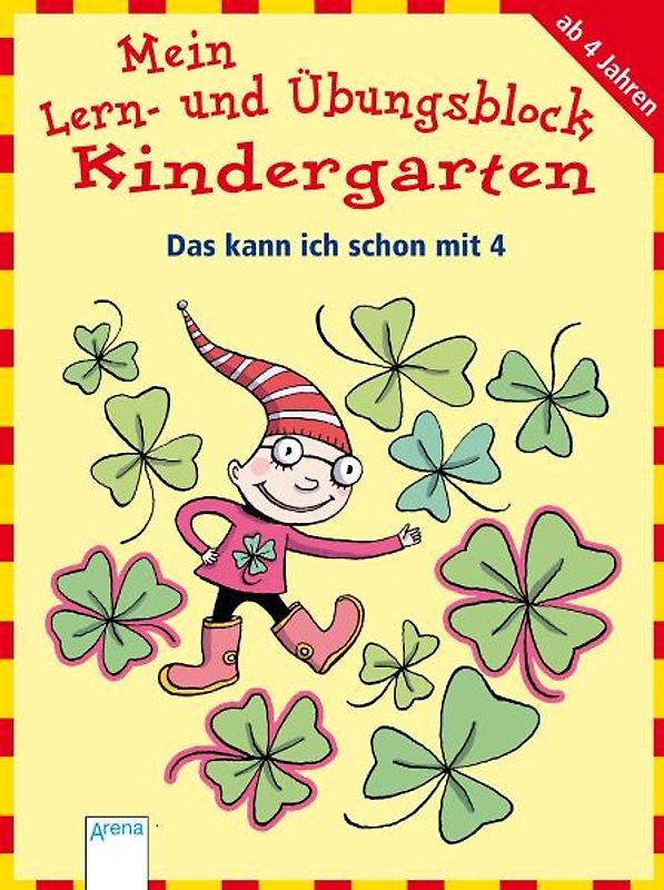 Mein Lern- und Übungsblock Kindergarten - Das kann ich schon mit 4