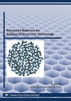 Advanced Materials for Applied Science and Technology