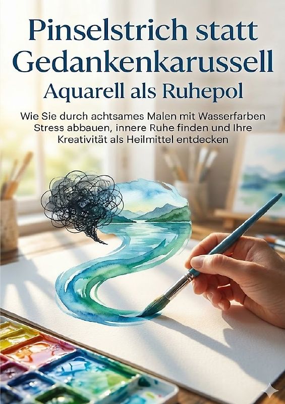 Pinselstrich statt Gedankenkarussell: Aquarell als Ruhepol