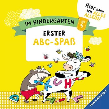 Im Kindergarten: Erster Abc-Spaß