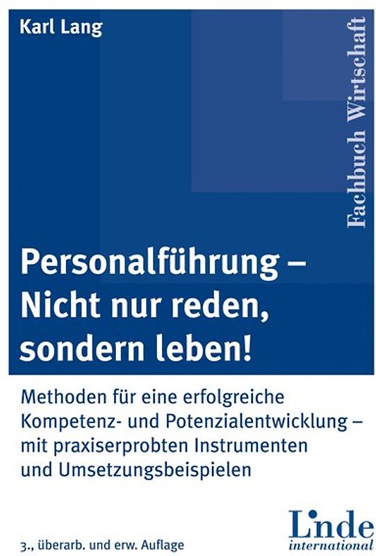 Personalführung - nicht nur reden, sondern leben!