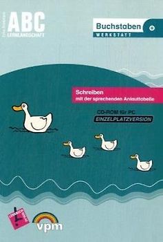 Buchstaben-Werkstatt. Schreiben mit der sprechenden Anlauttabelle. Einzelplatzversion