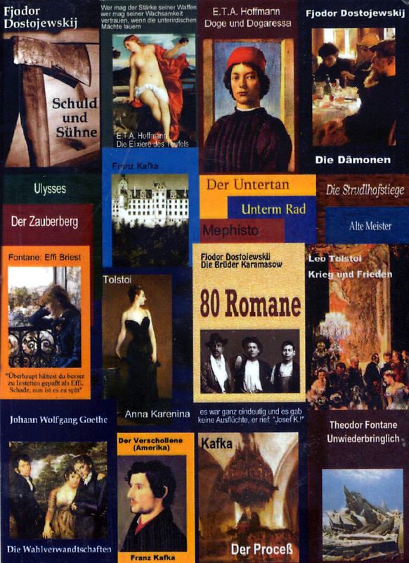 80 Romane und Erzählungen