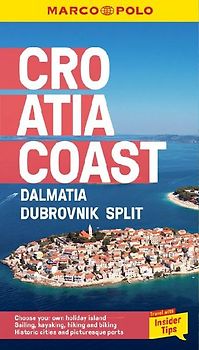 Croatia Coast Marco Polo Pocket Travel Guide - with pull out map