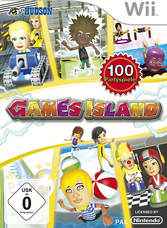 Games Island Nintendo Wii