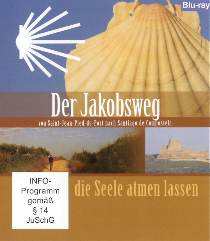 Der Jakobsweg - von Saint-Jean-Pied-de-Port nach Santiago de Compstela [Blu-ray] Blu-ray Disc