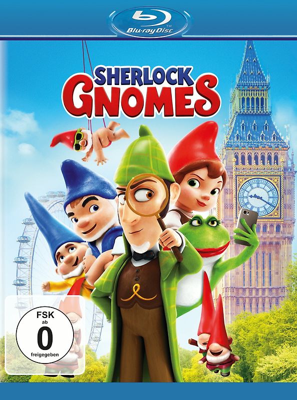 Sherlock Gnomes Blu-ray Disc