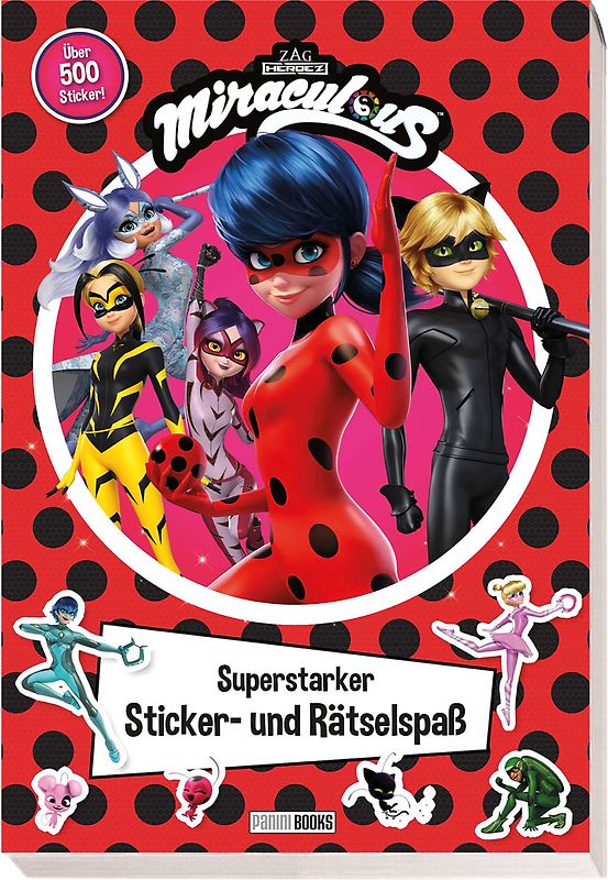 Miraculous: Superstarker Sticker- und Rätselspaß