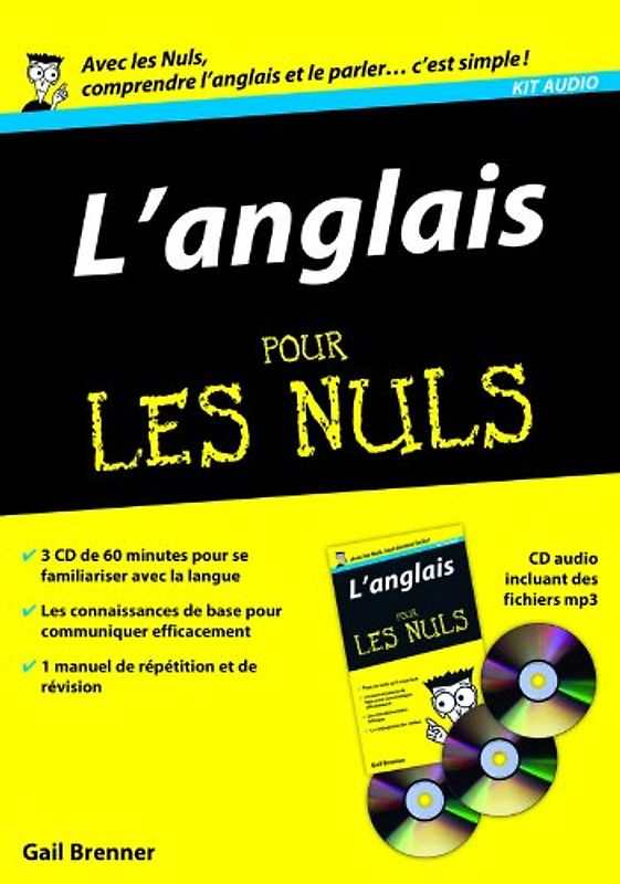 Kit Audio Anglais pour les Nuls