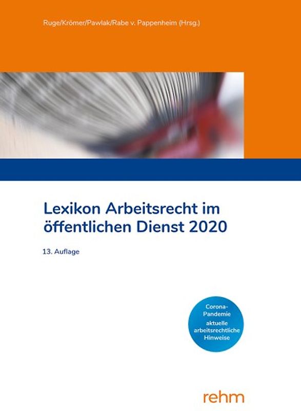Lexikon Arbeitsrecht im öffentlichen Dienst 2020