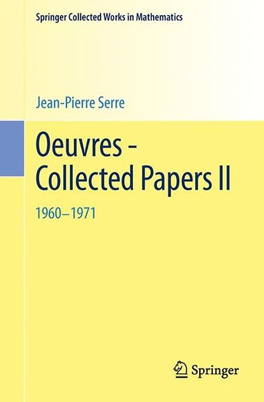 Oeuvres - Collected Papers II