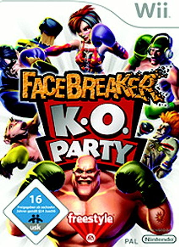 FaceBreaker: K.O. Party Nintendo Wii