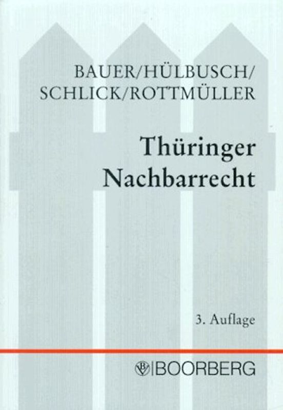 Thüringer Nachbarrecht. Kommentar