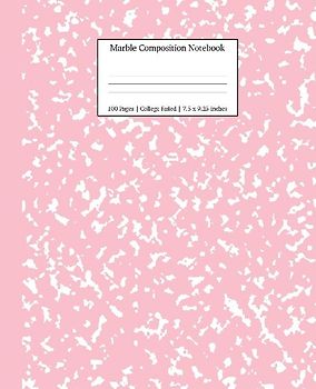 Marble Composition Notebook College Ruled