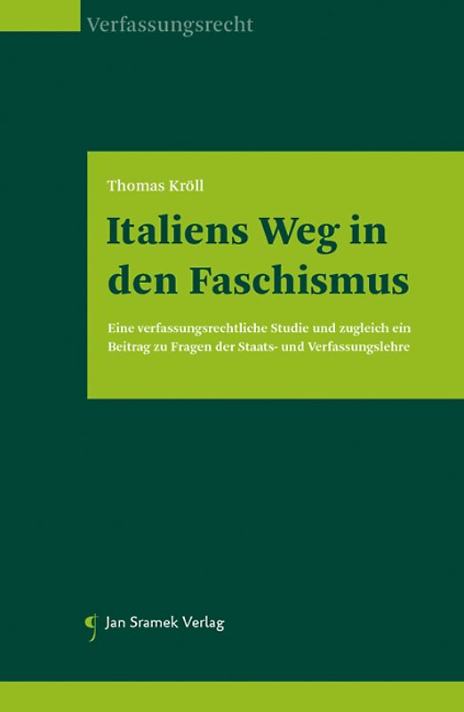 Italiens Weg in den Faschismus