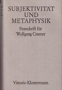 Subjektivität und Metaphysik
